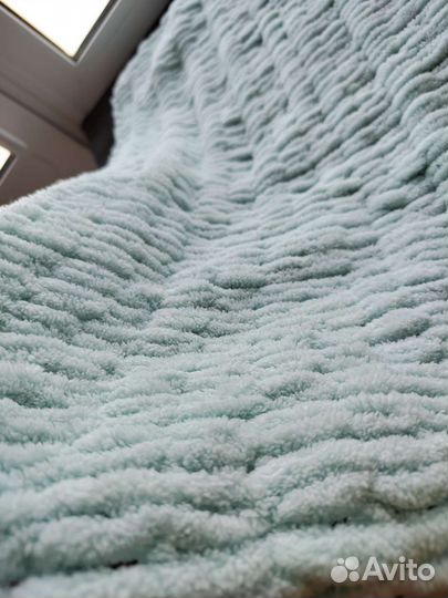 Плед детский плюшевый ручная работа