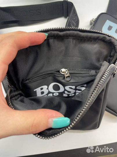 Мужская сумка через плечо Hugo Boss