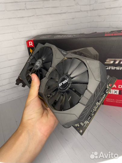 Видеокарта Asus RX 570 ROG Strix Gaming 4Gb