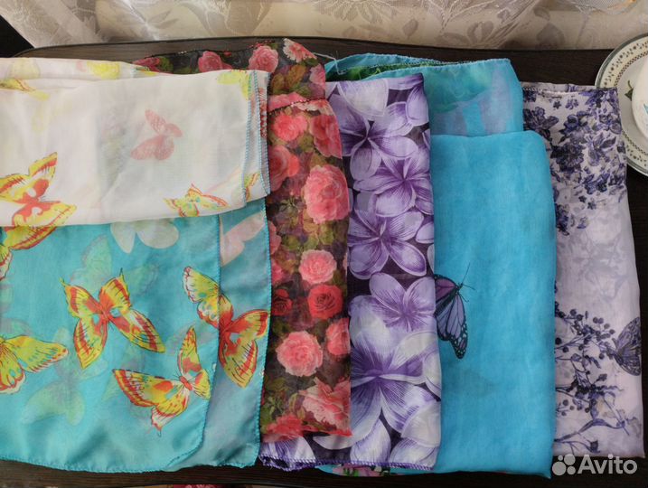 Палантины, шарфы, платки