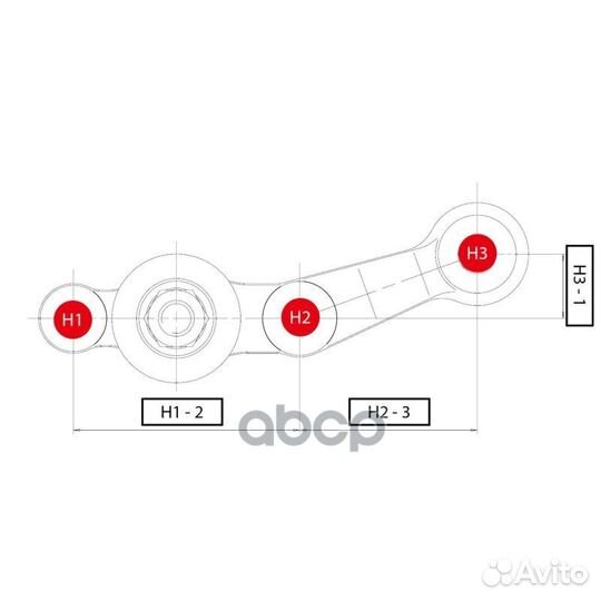 CB0414 CTR Опора шаровая левая нижняя (CBT-70)