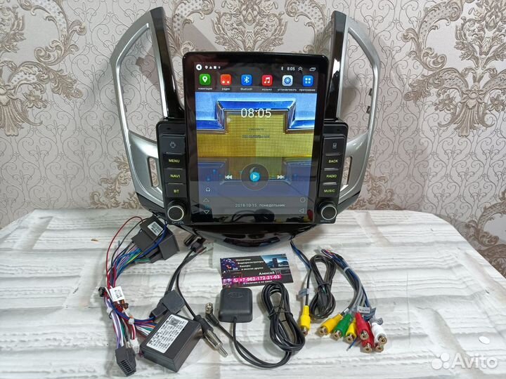 Магнитола Chevrolet Cruze Tesla андроид новая