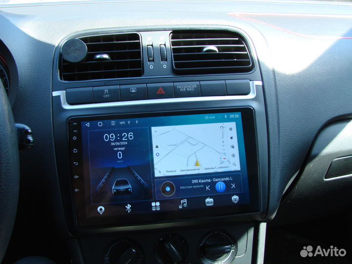 Android магнитола для Поло седан с 2010 по 2020 г