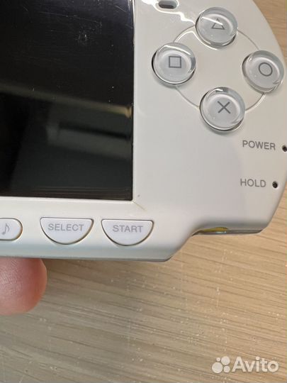 Sony PSP Slim, белая, прошитая
