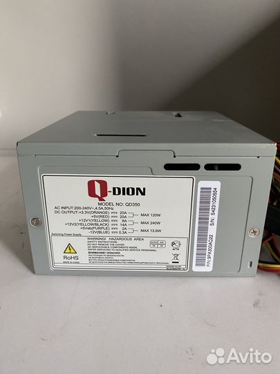 Блок питания для пк 350w