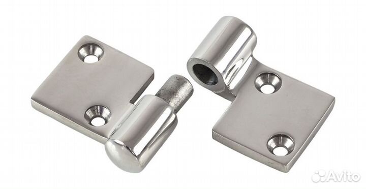 Петля дверная 90х52х5 мм, разъемная, нержавеющая 2