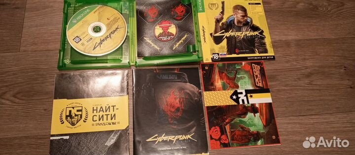 Диск Cyberpunk 2077 Xbox One