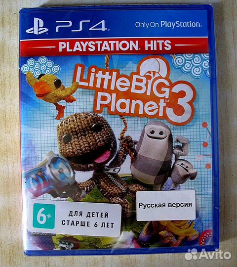 Детская игра LittleBigPlanet 3 на PS4 6+