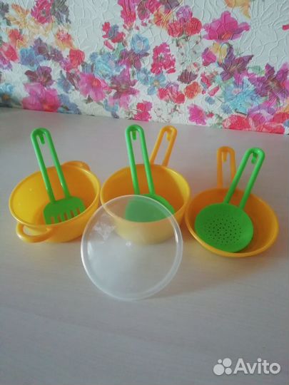Детские игрушки кухонная посуда