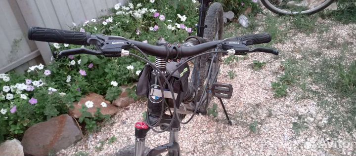 Велосипед на литых дисках bmw