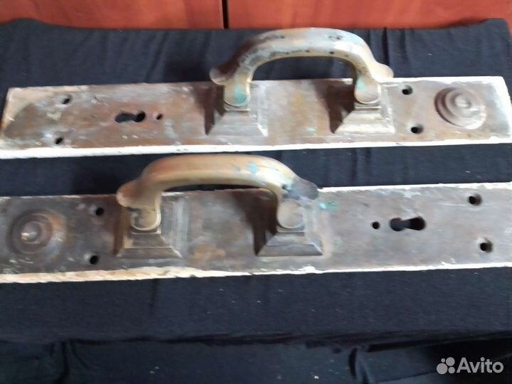 Ручки дверные медные. Конец 19- го века