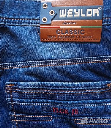 Джинсы мужские утепленные EUR38(RUS54),ф-а Weylor