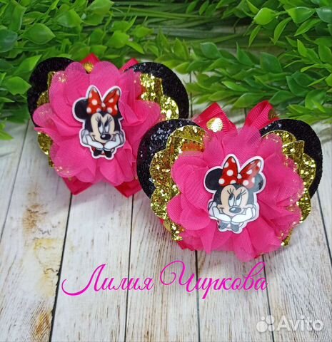 Банты для волос ручной работы