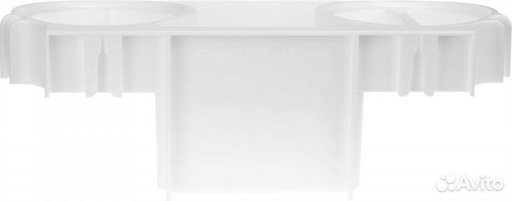 Держатель для фена 27 см цвет белый