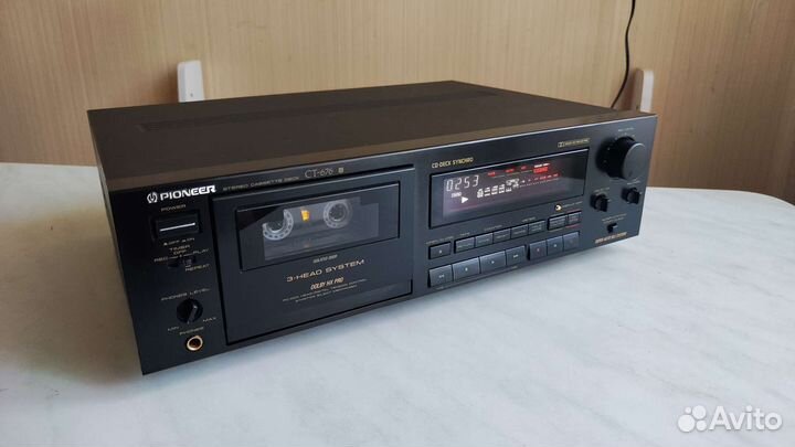 Кассетная дека Pioneer CT 676, 220 В