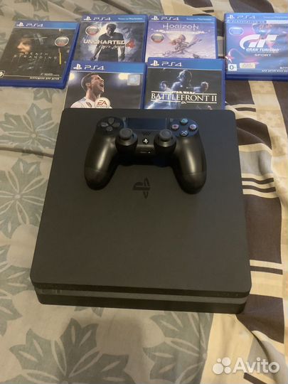 Sony playstation 4 PS4 slim 500gb бу