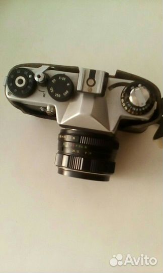 Плёночный фотоаппарат зенит ет.обьектив helios 44m