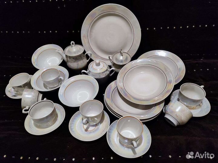 Набор посуды чайный сервиз фарфор