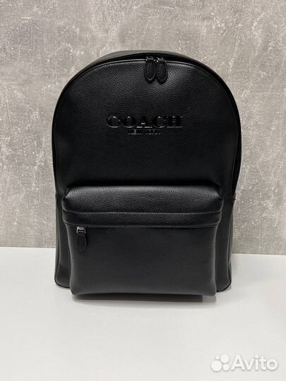 Рюкзак кожаный мужской coach качество Люкс