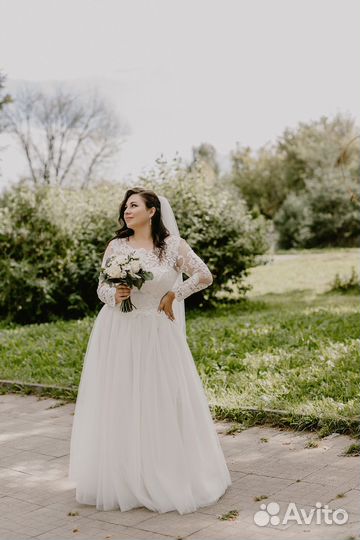 Свадебное платье 46 48