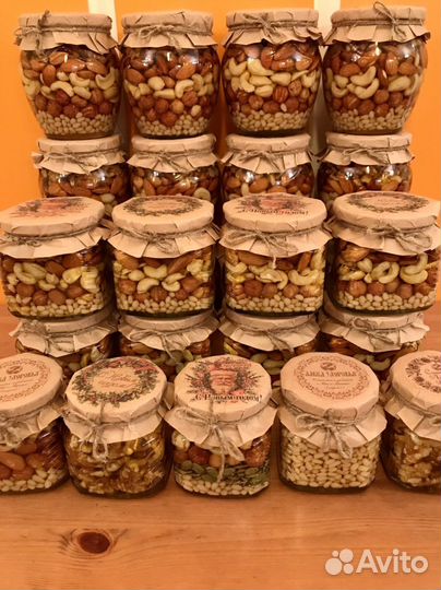 Орехи в меду