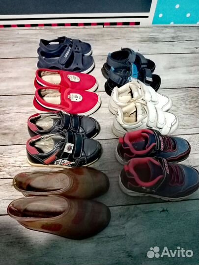 Пакет летней обуви стелька 15.5 - 17.5 см