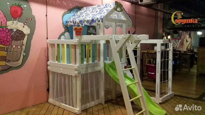 Игровой комплекс для малышей в квартиру