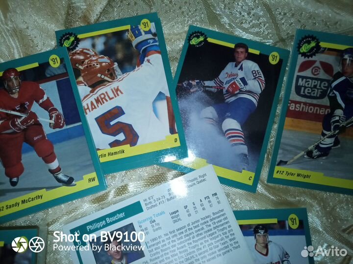 Карточки игроков CHL