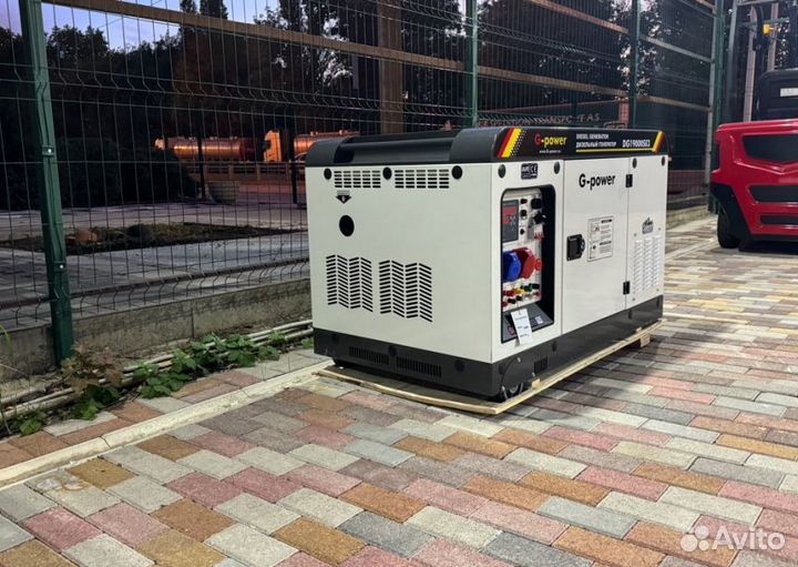 Генератор дизельный 16 кВт g-power с постоянным по