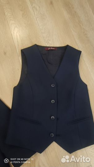 Костюм школьный на мальчика 146 синий