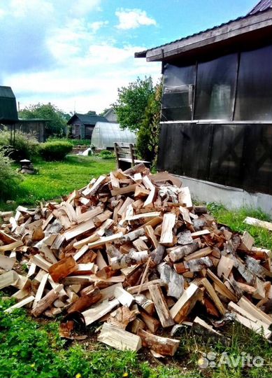 Дрова колотые Осиновые любого объема