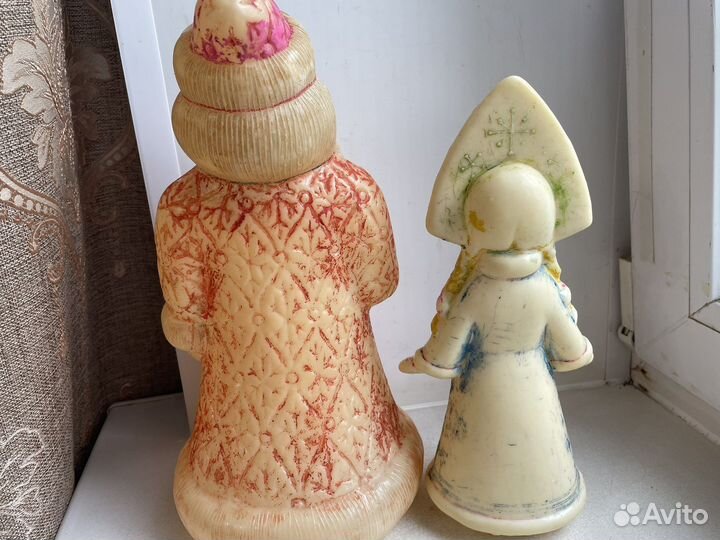 Дед мороз СССР и снегурочка