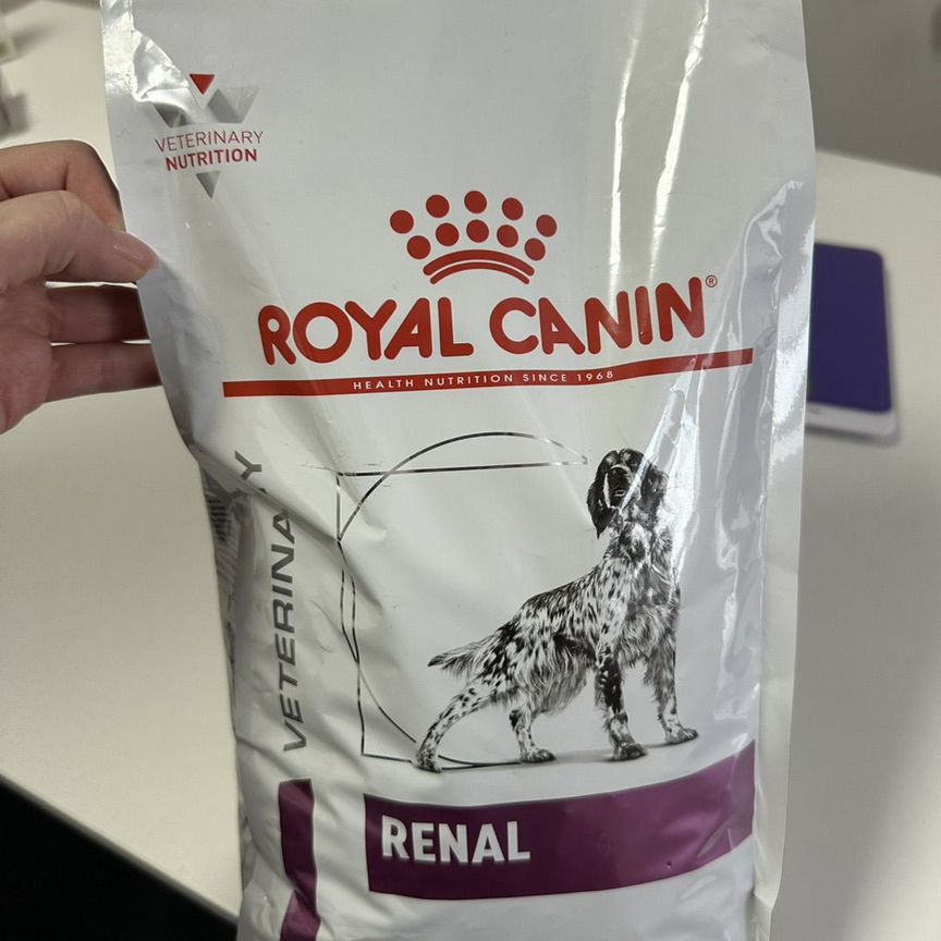 Корм для собак royal canin renal