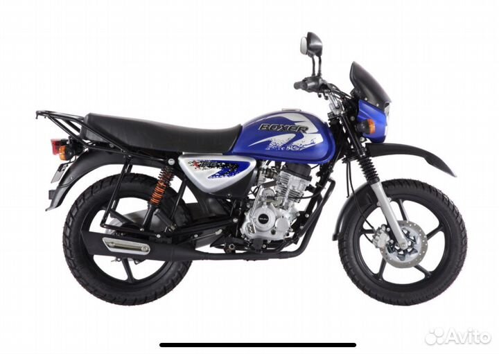 Мотоцикл Bajaj Boxer BM150X с дисковым тормозом
