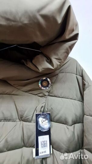 Пуховик женский великан