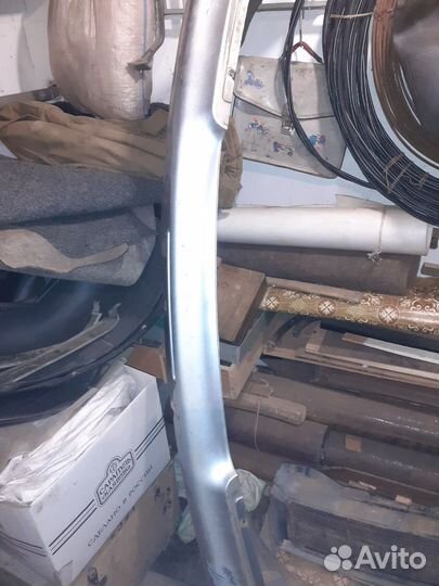 Бампер niva chevrolet передний снежка