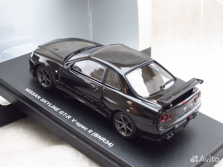 Nissan Skyline GT-R V spec II 2002 (BNR34) 1/43 Ky