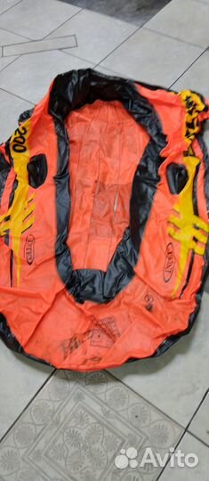 Одноместная надувная лодка