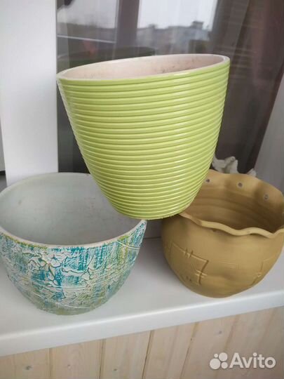 Горшки керамические