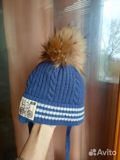 Теплая шапка