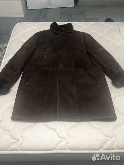 Мужская натуральная дубленка