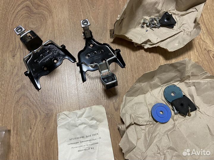 Лыжные крепления СССР