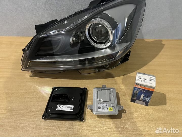 Левая фара Mercedes w204 рестайлинг всборе