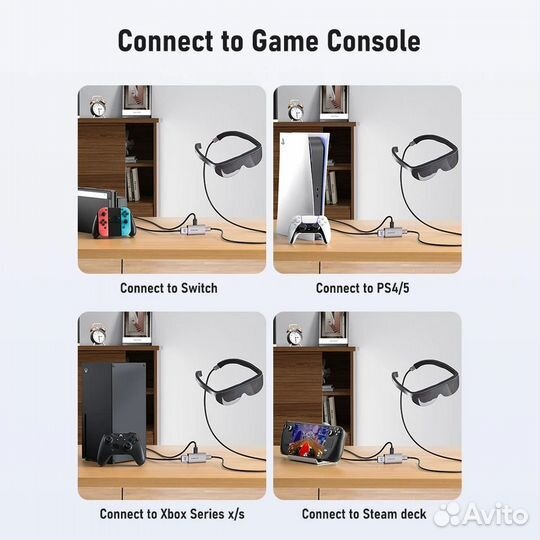 Адаптер Lemorele для xreal,rokid