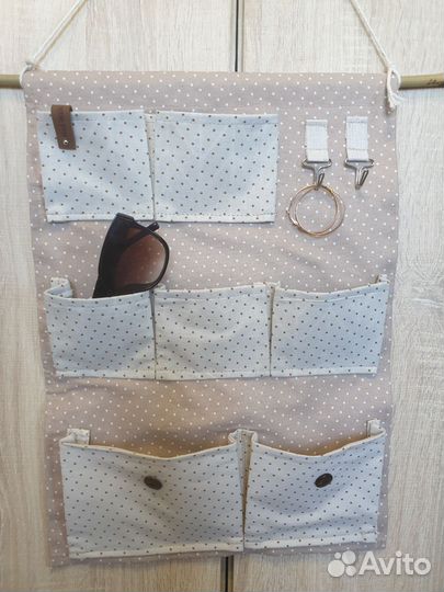 Фартук (передник), настенный органайзер (комплект)