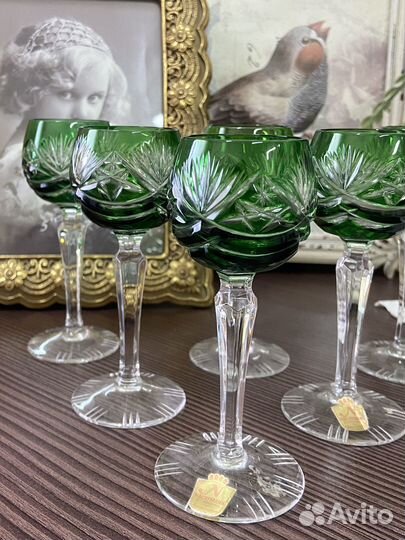 Хрустальные рюмки Hachtmann Германия