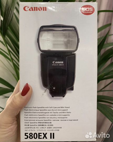 Вспышка canon 580 ex ii