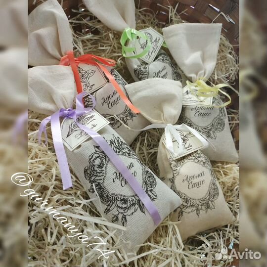 Аромасаше для помещений, гардеробных, автомобиля