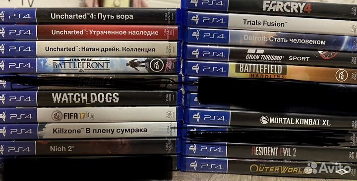 Диски ps4