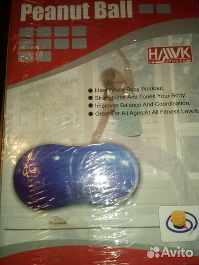 Мяч для аэробики с насосом и мяч для фитбола